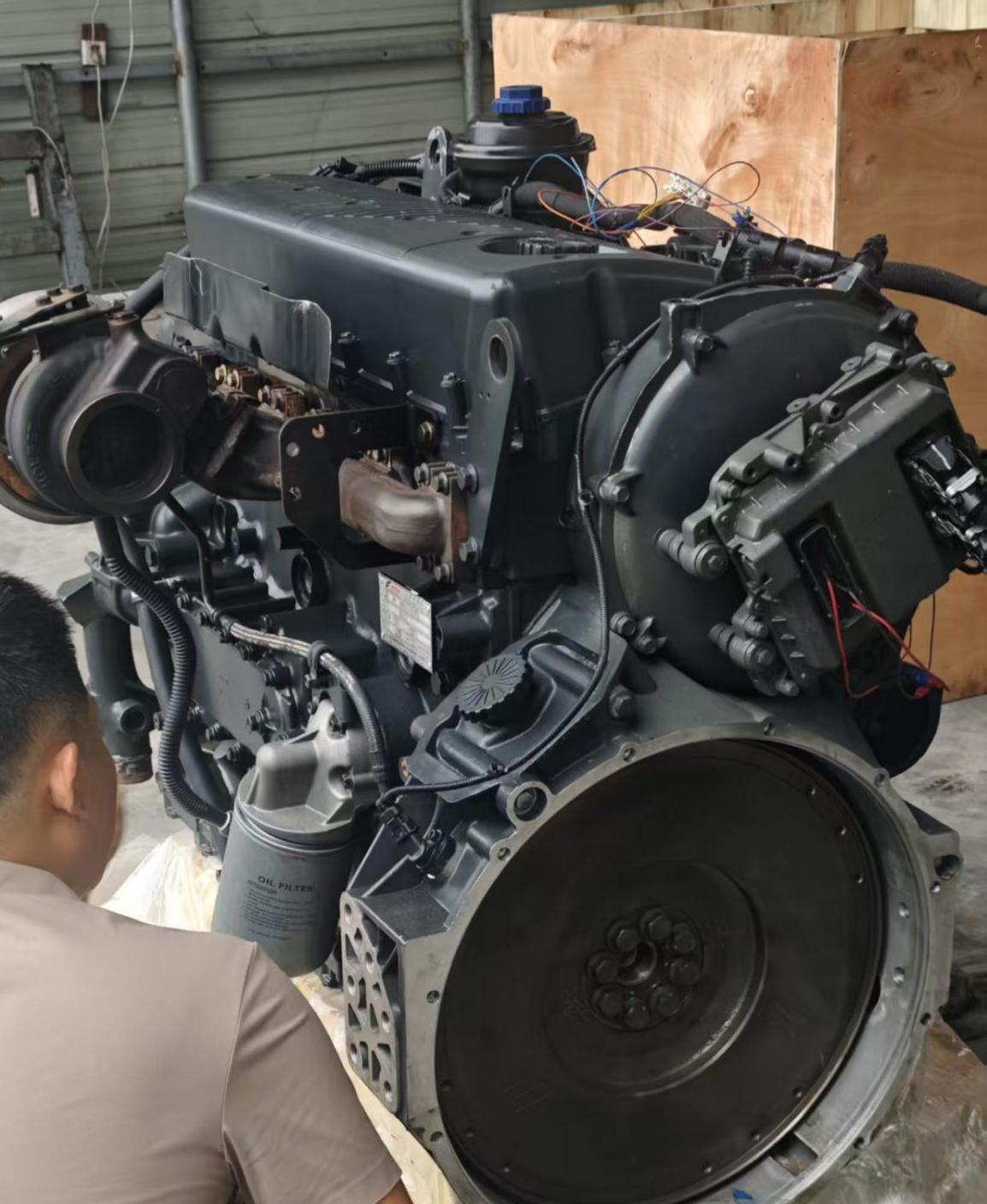 U Cliente Peruvianu Compra Motori SFH Originali in Stock di Fabbrica, U Test In situ Passa Perfettamente
